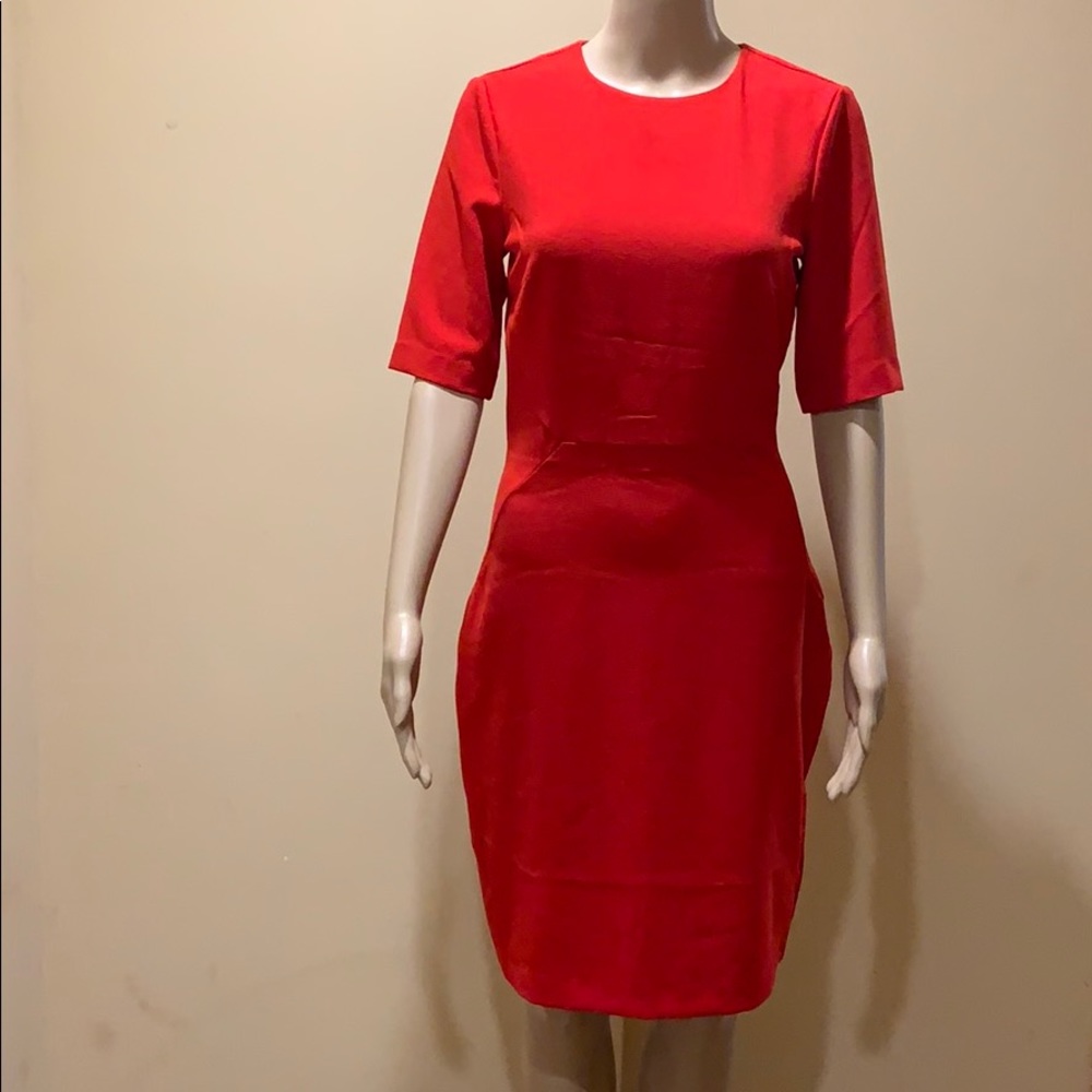 Red dress
